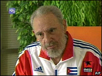 Cuban Revolution leader Fidel Castro sent a letter  at the 7th Congress of the UNEAC